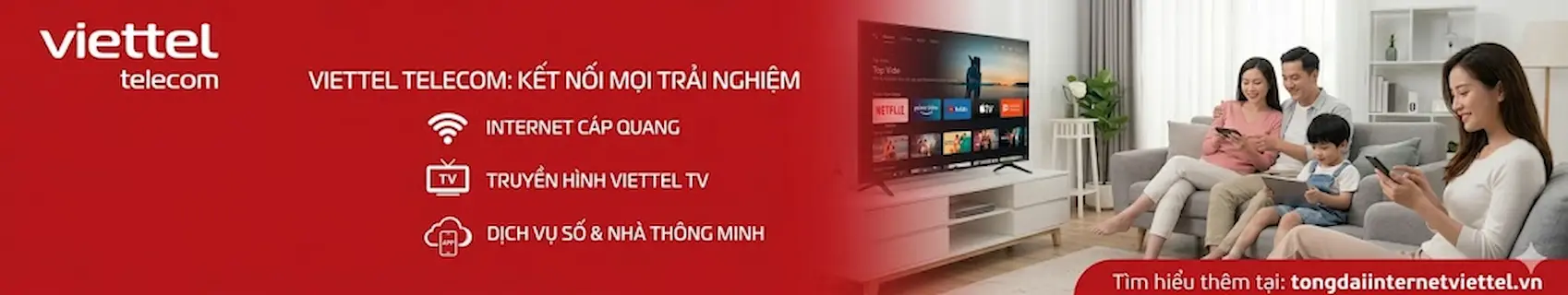 Banner Viettel Telecom