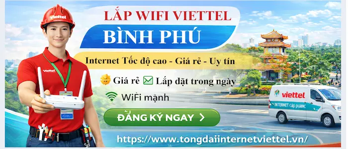lắp mạng viettel b&igrave;nh ph&uacute; quận 6