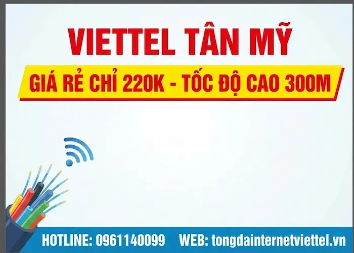 đăng k&yacute; internet viettel t&acirc;n mỹ quận 7