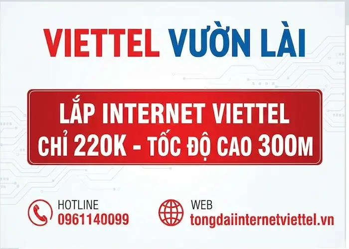 lắp mạng viettel vườn l&agrave;i quận 10