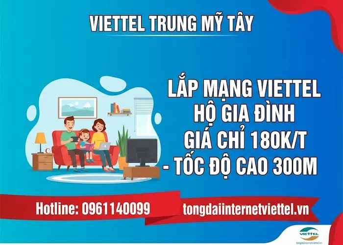 lắp mạng viettel trung mỹ t&acirc;y quận 12
