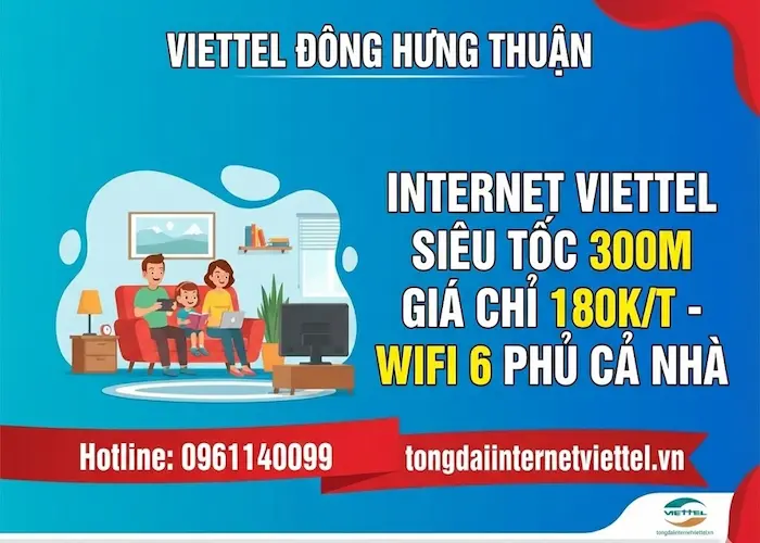 lắp mạng viettel đ&ocirc;ng hưng thuận quận 12