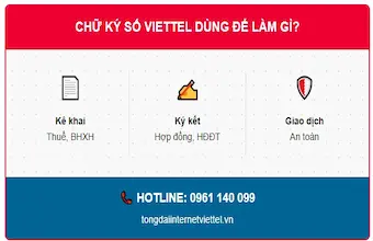 Chữ Ký Số Viettel Dùng Để Làm Gì? Ai Bắt Buộc Phải Có