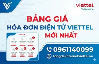 Bảng giá hóa đơn điện tử Viettel mới nhất