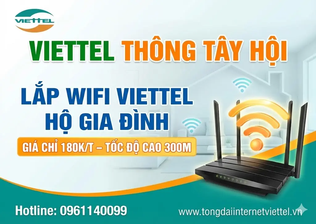 Lắp internet Viettel Th&ocirc;ng T&acirc;y Hội G&ograve; Vấp