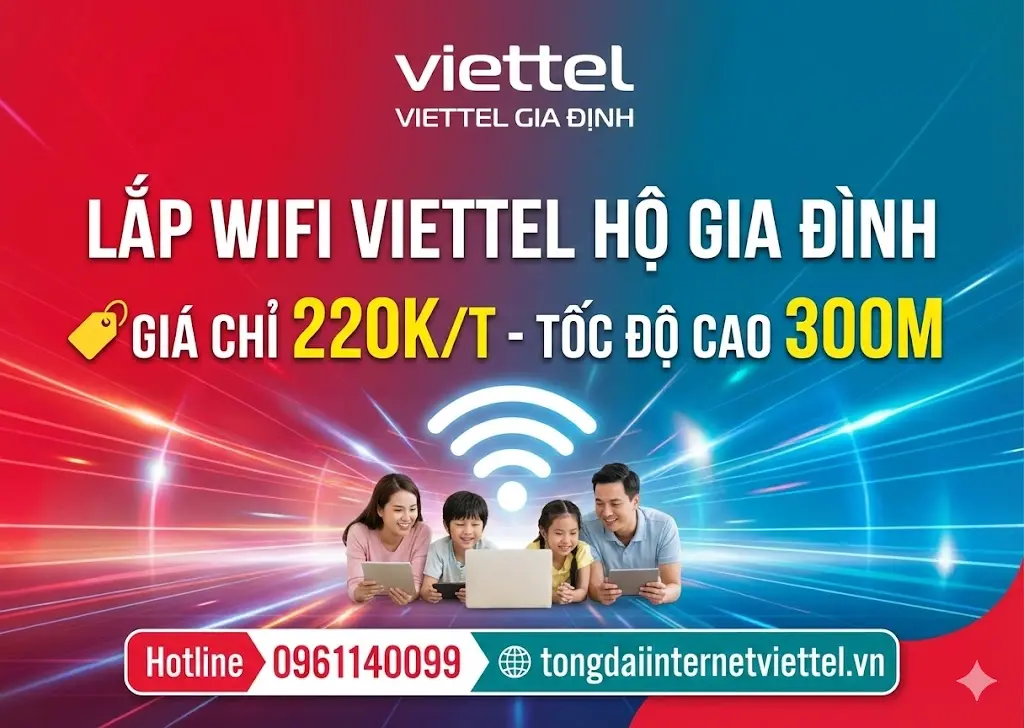 lắp mạng viettel gia định b&igrave;nh thạnh