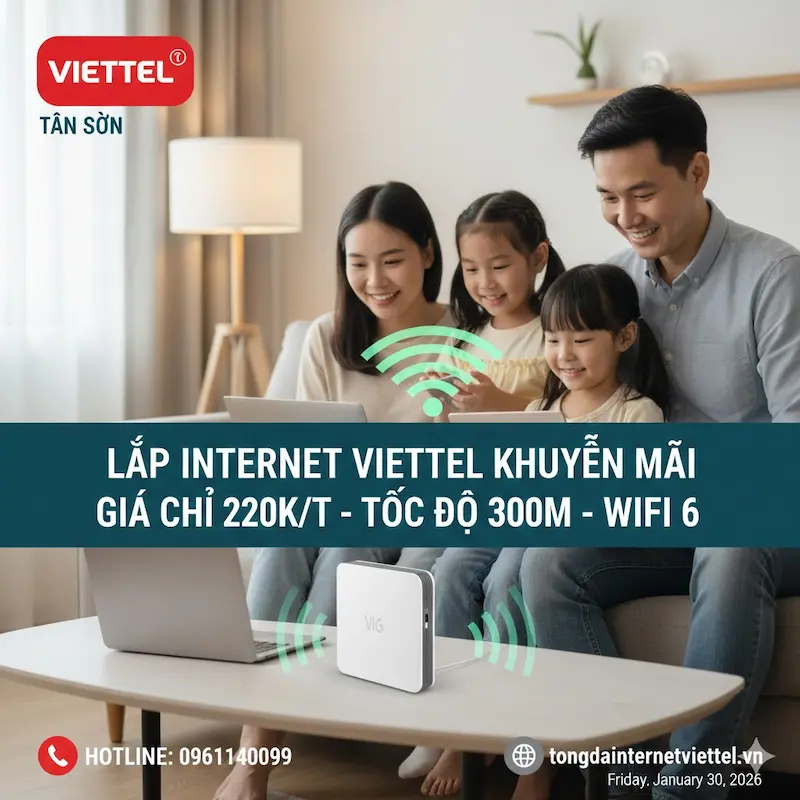 lắp wifi vietel t&acirc;n sơn