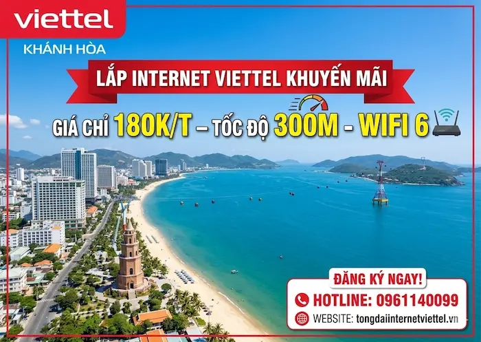 lắp internet viettel kh&aacute;nh h&ograve;a