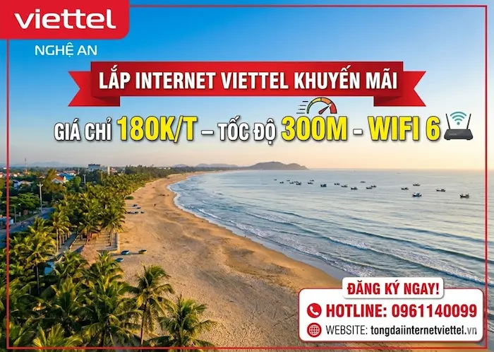 lắp internet viettel nghệ an