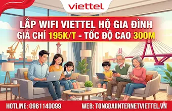 Lắp Mạng Viettel Hải Phòng Cho Gia Đình – Internet Cáp Quang Tốc Độ Cao 2026