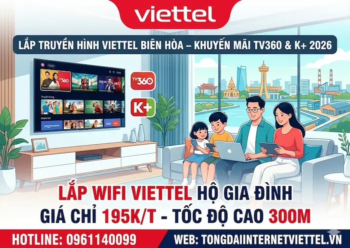 lắp truyền h&igrave;nh viettel tv360 k+ bi&ecirc;n h&ograve;a