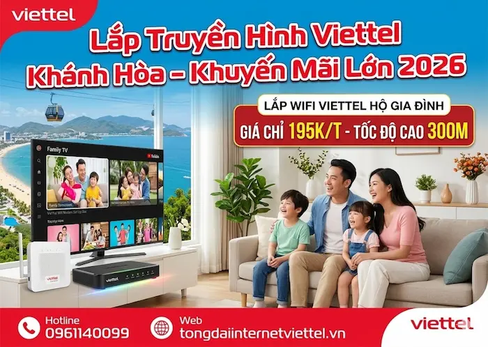 lắp truyền h&igrave;nh viettel kh&aacute;nh h&ograve;a khuyến m&atilde;i