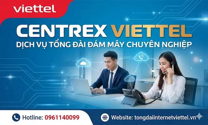 Dịch vụ tổng đ&agrave;i ảo Centrex của Viettel