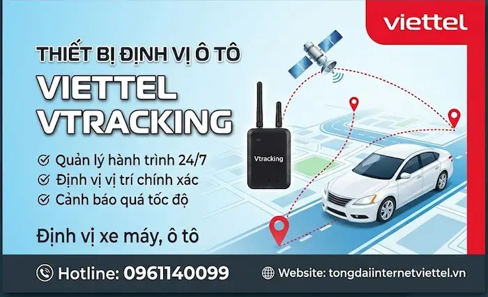Dịch vụ Vtracking của Viettel - Gi&aacute;m s&aacute;t &ocirc; t&ocirc;