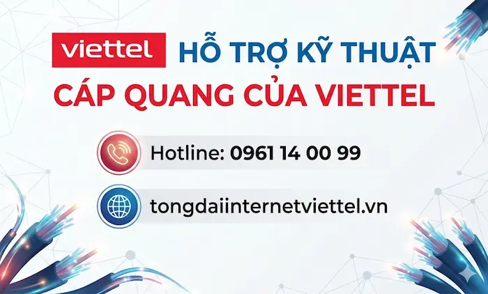 HỖ TRỢ KỸ THUẬT C&Aacute;P QUANG VIETTEL