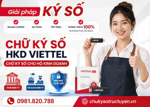 Chữ Ký Số HKD Viettel – Chữ Ký Số Cho Hộ Kinh Doanh