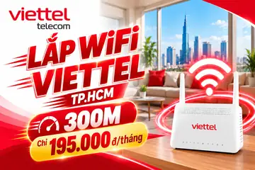 Lắp WiFi Viettel TPHCM