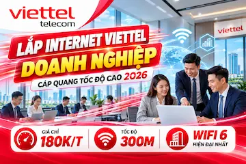 Lắp Internet Viettel Cho Doanh Nghiệp Bình Dương – Cáp Quang Tốc Độ Cao 2026