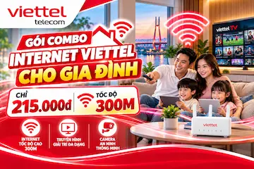 Lắp Combo Internet + Truyền Hình Viettel Hải Phòng – Khuyến Mãi 2026