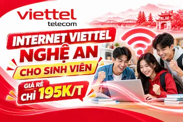 Lắp Mạng Viettel Nghệ An Cho Sinh Viên – Wifi Giá Rẻ Tốc Độ Cao